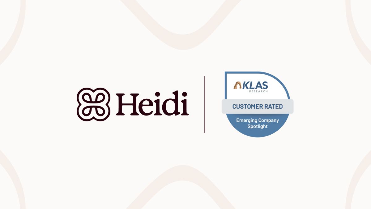 heidi is a customer rated emerging company spotlight .
