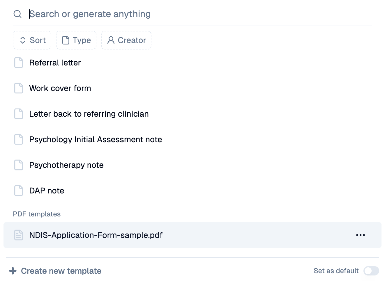 NDIS Application Form