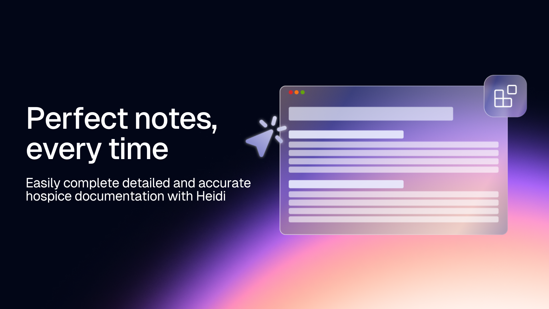 The perfect note by heidi health