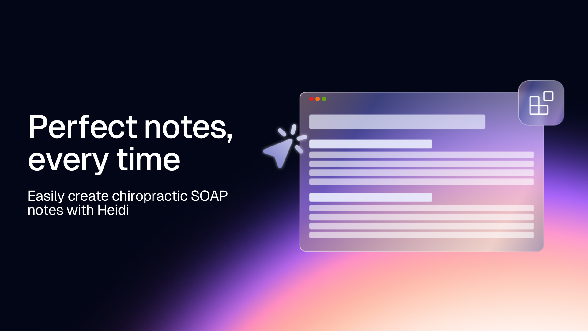 the perfect note by heidi health
