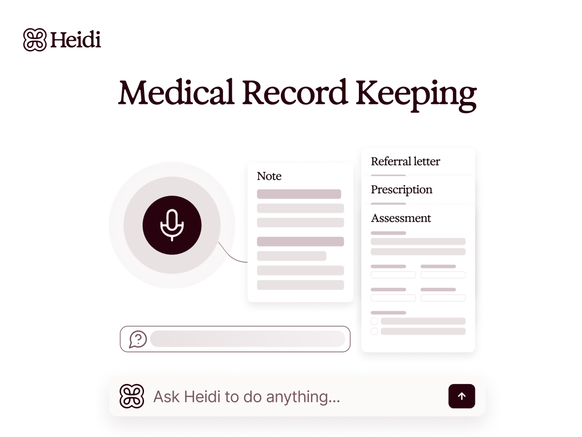 Medical record keeping