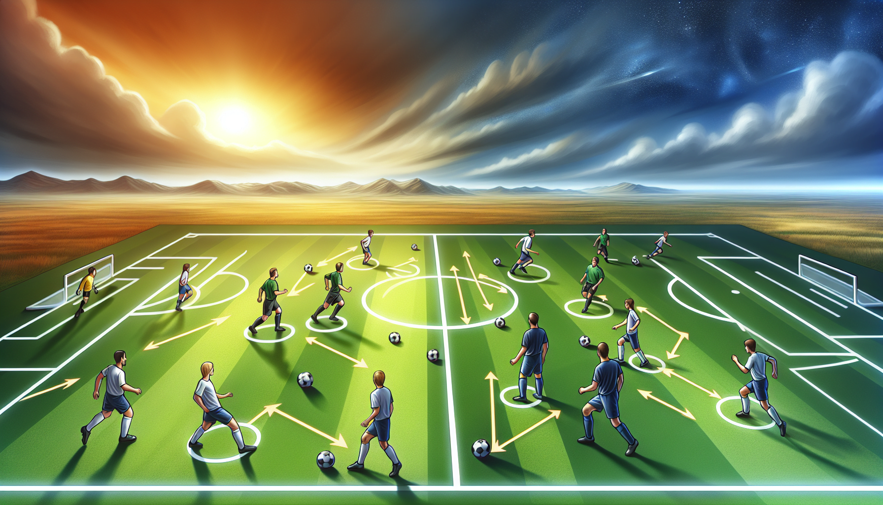 【勝利への戦略】サッカー戦術一覧：成功への道を切り開くためのガイド