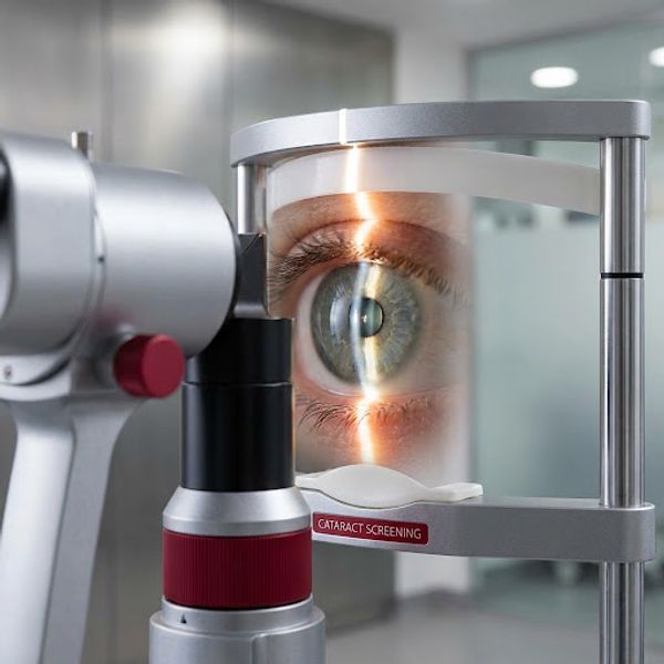 Cataract Screening — eye care service at Royal Opticals