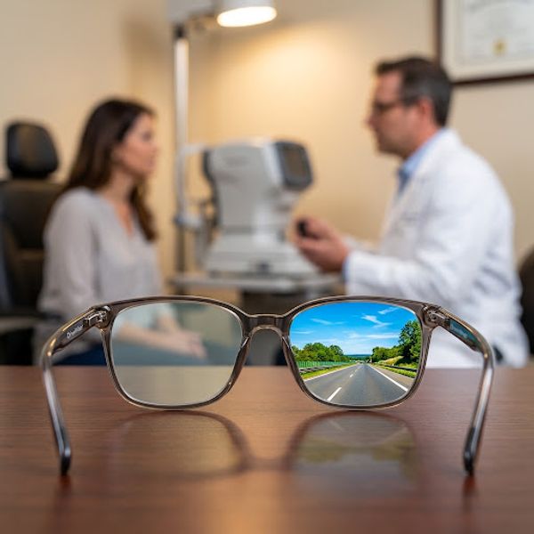 DriveWear optical lens