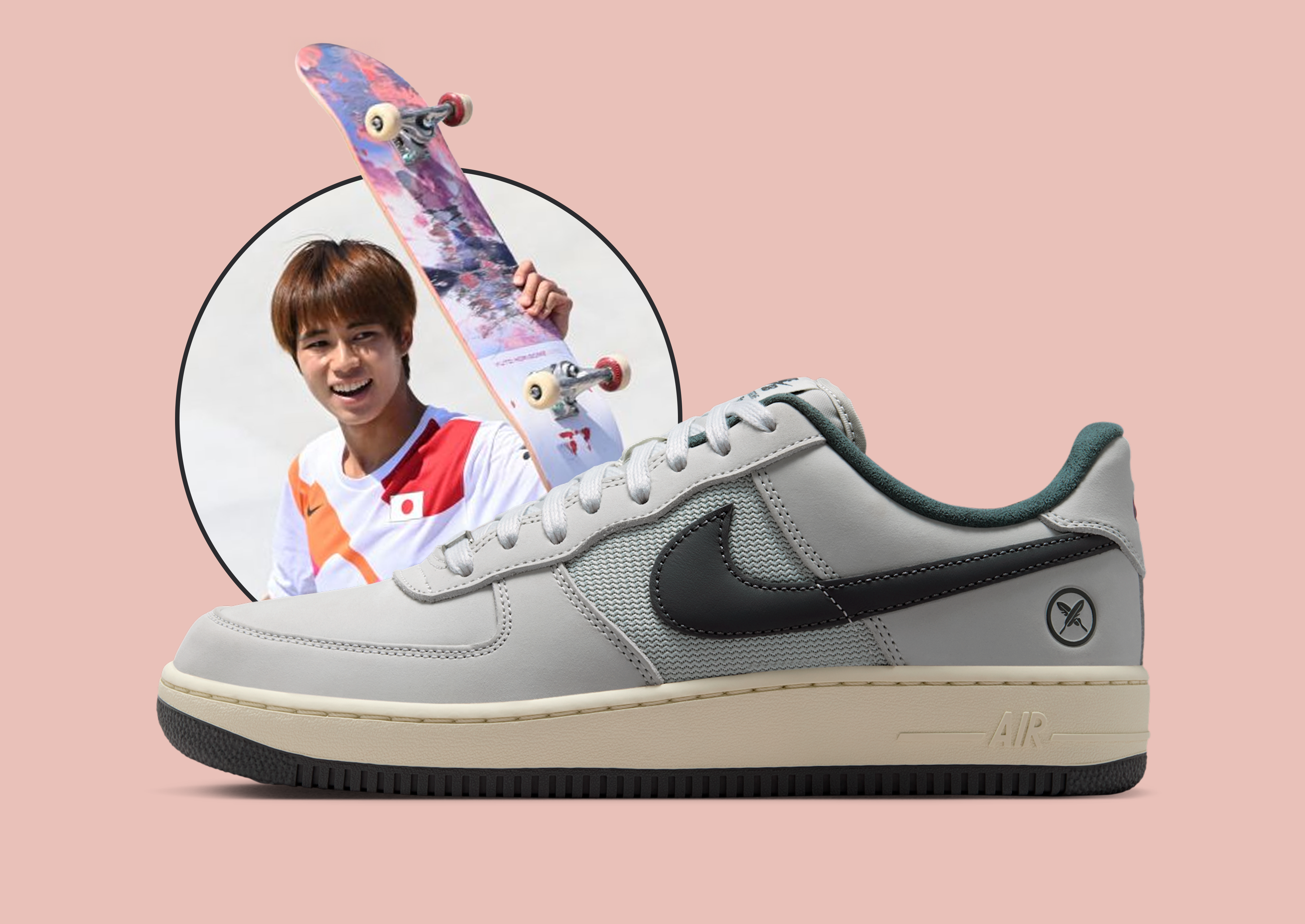 Yuto Horigome e Nike SB levam a parceria para mais um Air Force 1 Low
