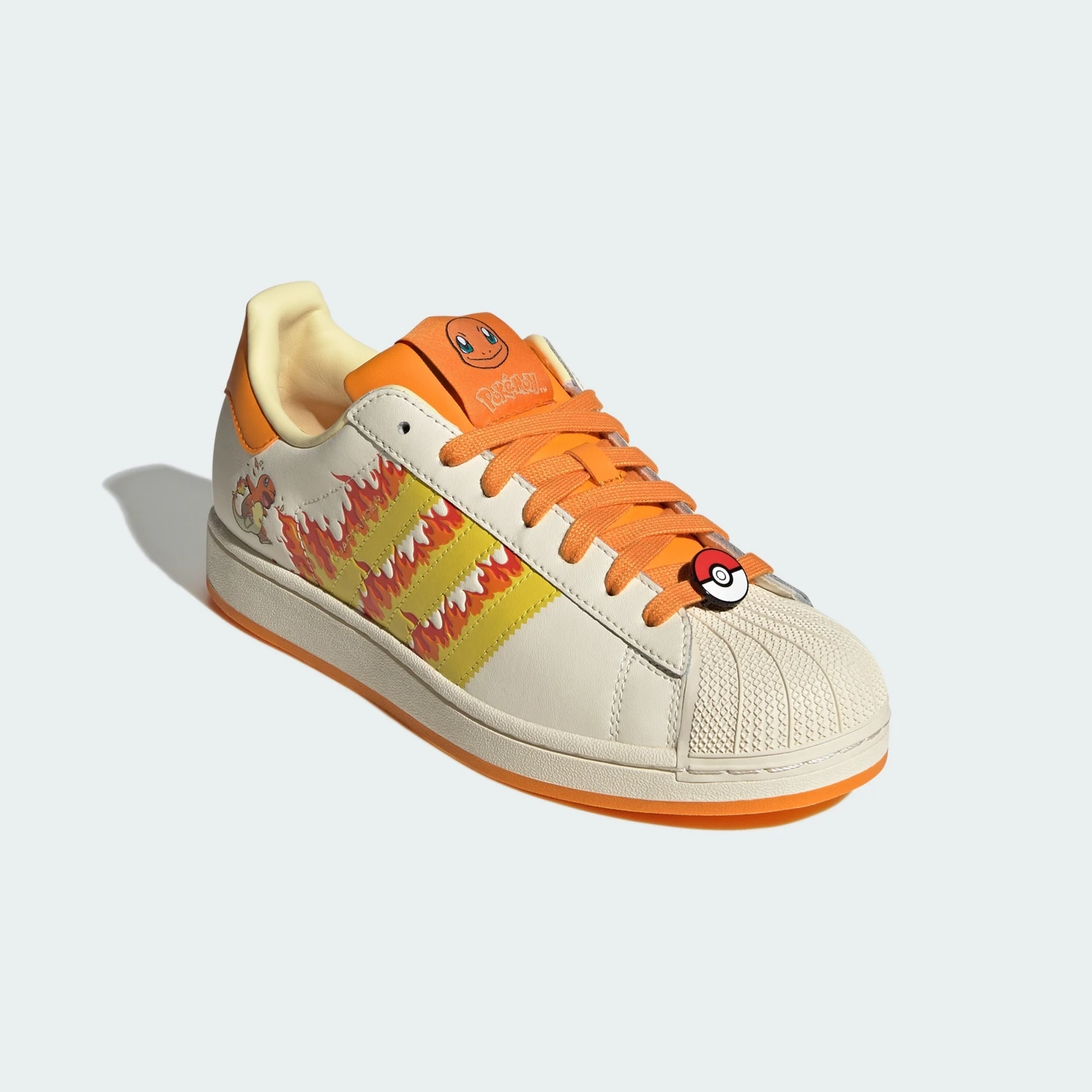 Pokémon x adidas Superstar Charmander