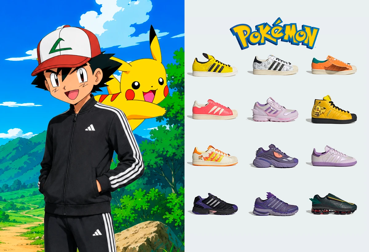 Pokémon e adidas preparam coleção especial pelos 30 anos da franquia