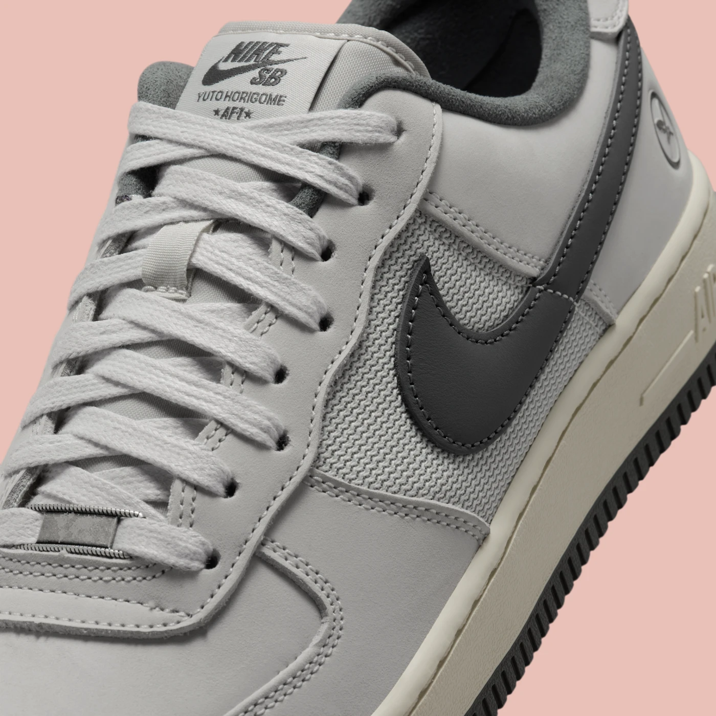 SB Nike Air Force 1 Low x Yuto Horigome "Iron Grey" IO8439-100