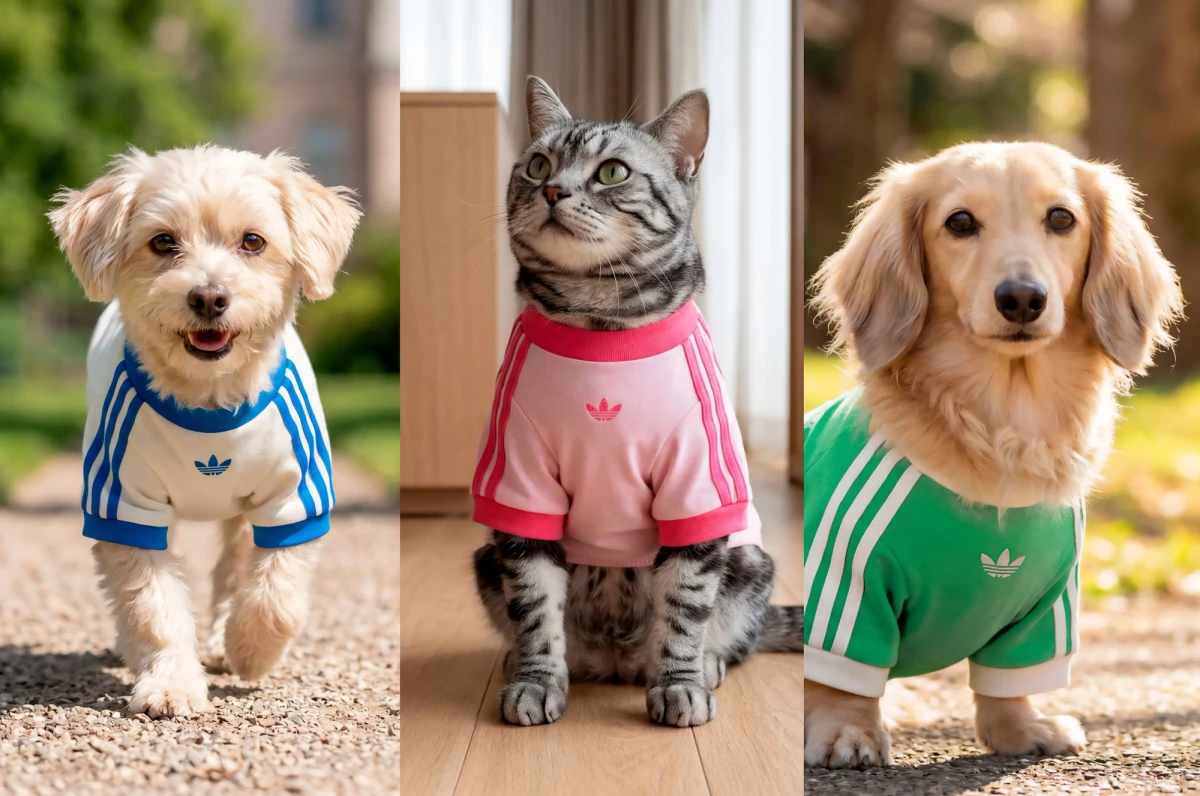 adidas Originals lança roupas para pets no Brasi