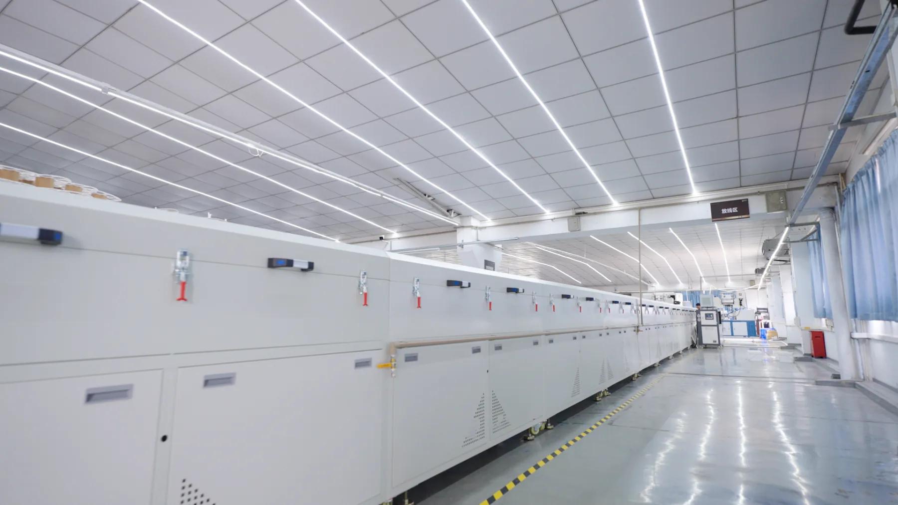 Hongpu automated LED lighting workshop