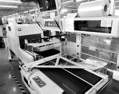 Factory production machinery detail