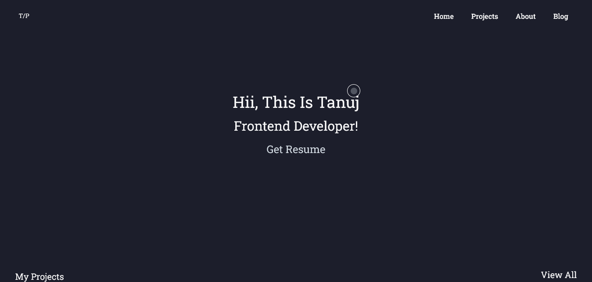 Portfolio Website