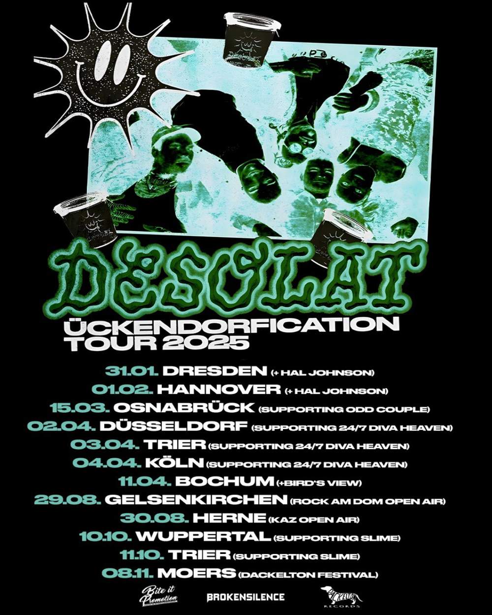 Ückendorfication Tour 2025 Poster bei Erik Sovt