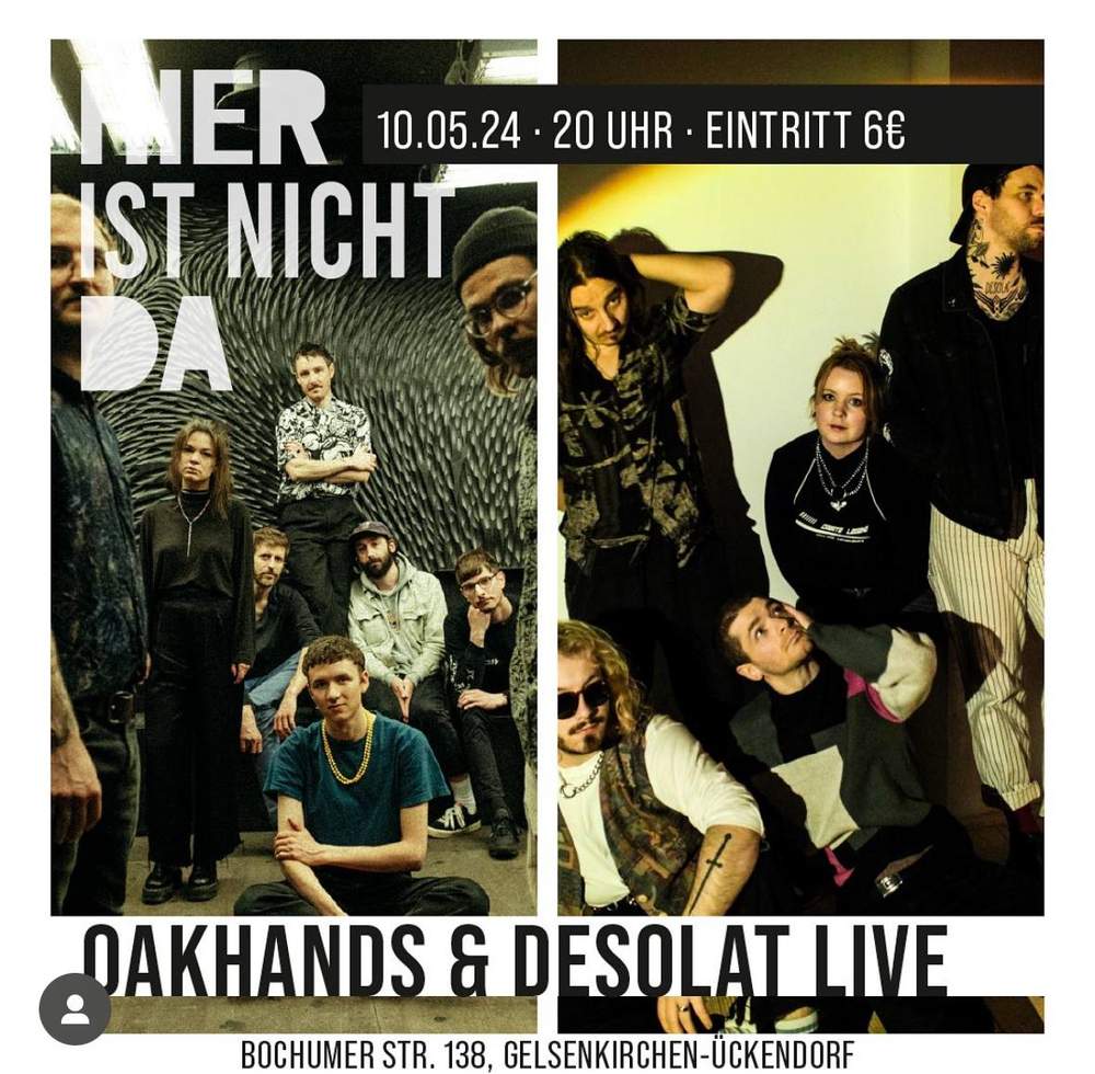 10.05.24, 20 Uhr, Eintritt 6€