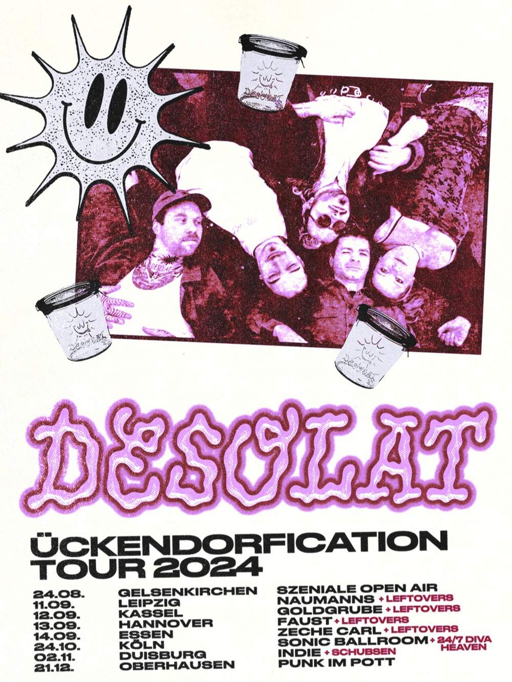 Ückendorfication Tour 2024 Poster bei Erik Sovt