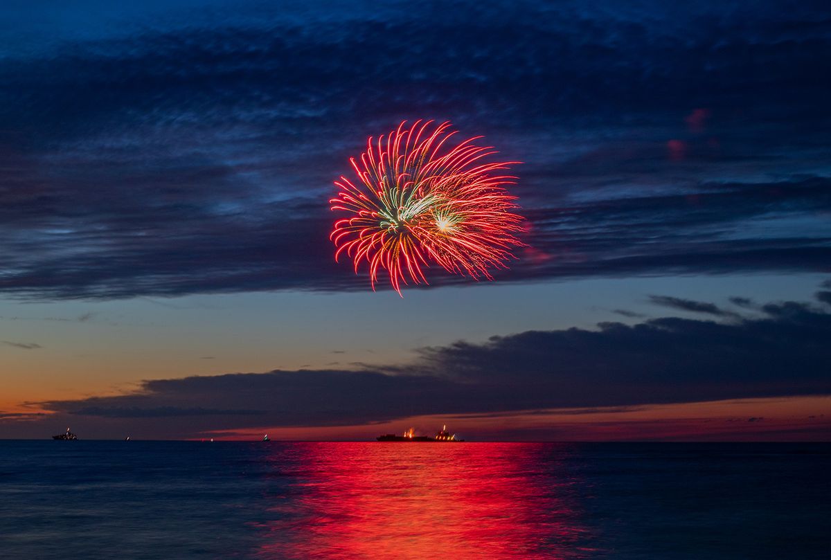 Best seat in the house for Nantucket's 4th of July fireworks