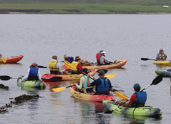 Tidal Trek - Polpis Harbor Kayak Paddle - Great Point Properties, Nantucket