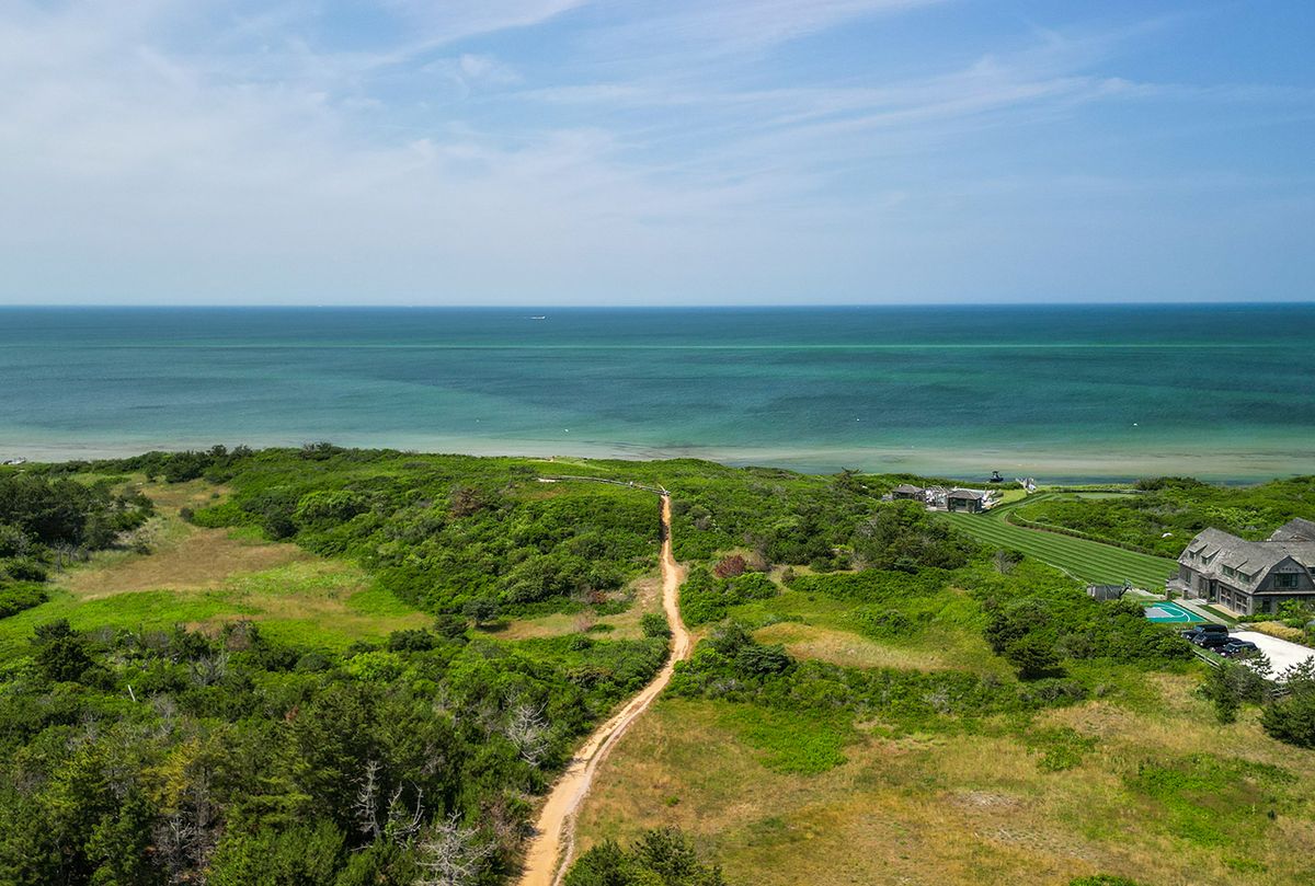 Venture to the lookout at Tupancy Links for views of Jetties Beach