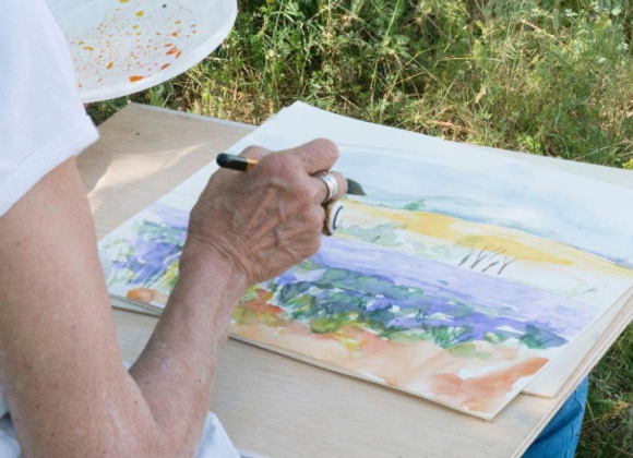 En Plein Air with Nikoline Bohr - Great Point Properties, Nantucket