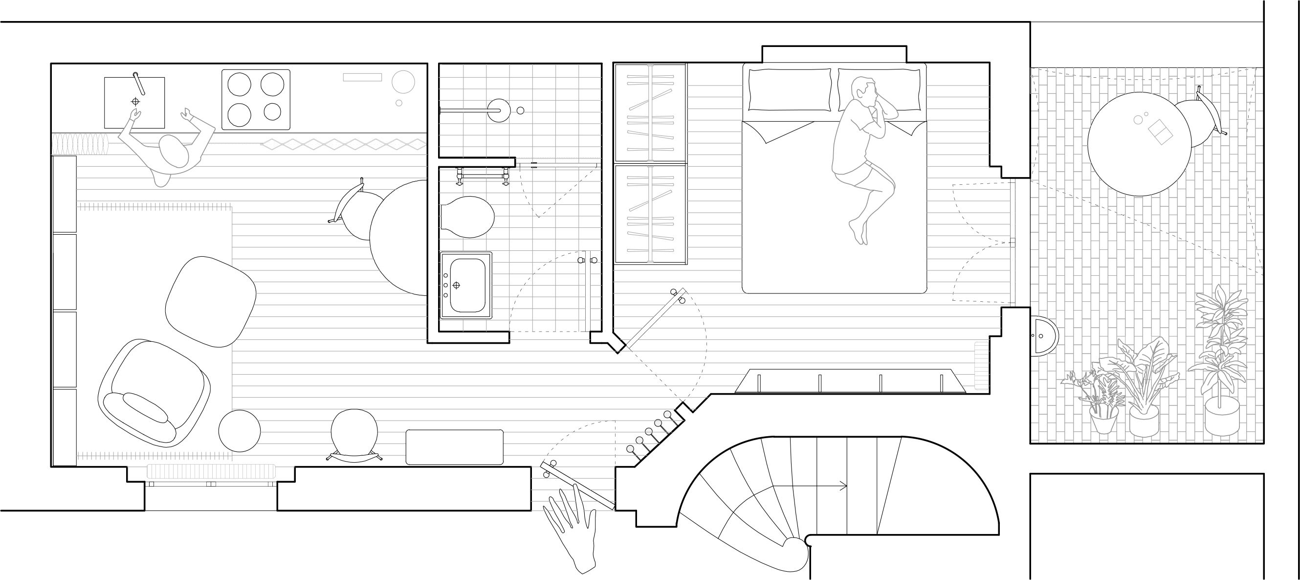 Coup De Théâtre, floor plan
