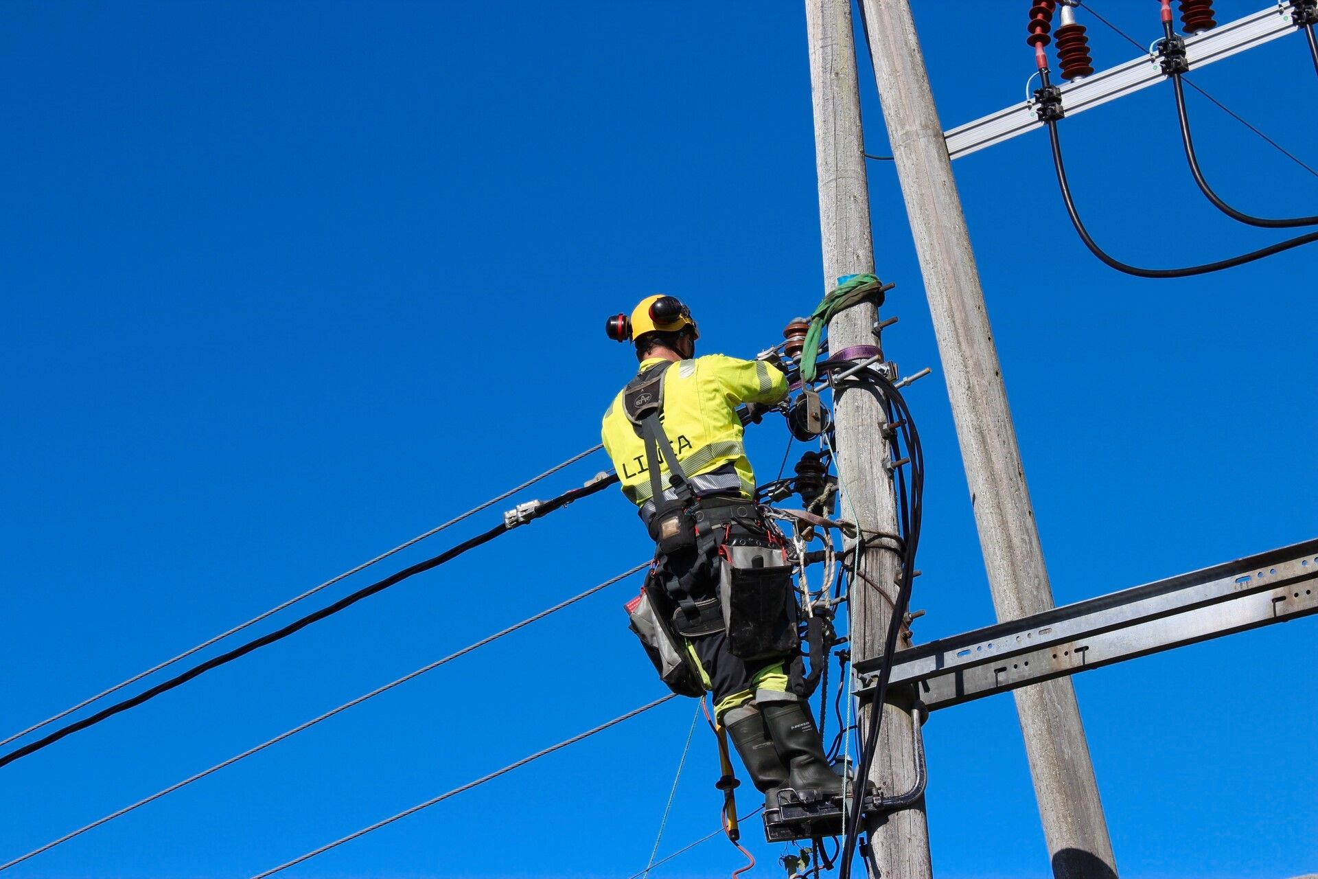 Linea har koblet om nettet og har kontroll på forsyningen slik situasjonen er nå