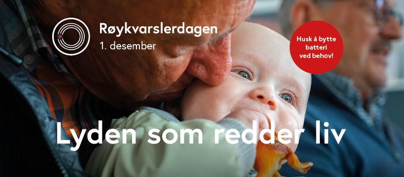 Røykvarslerdagen - Lyden som redder liv