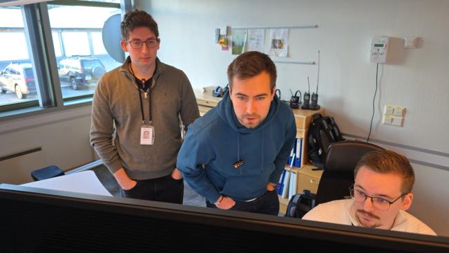 Driftssentralen overvåker situasjonen nøye