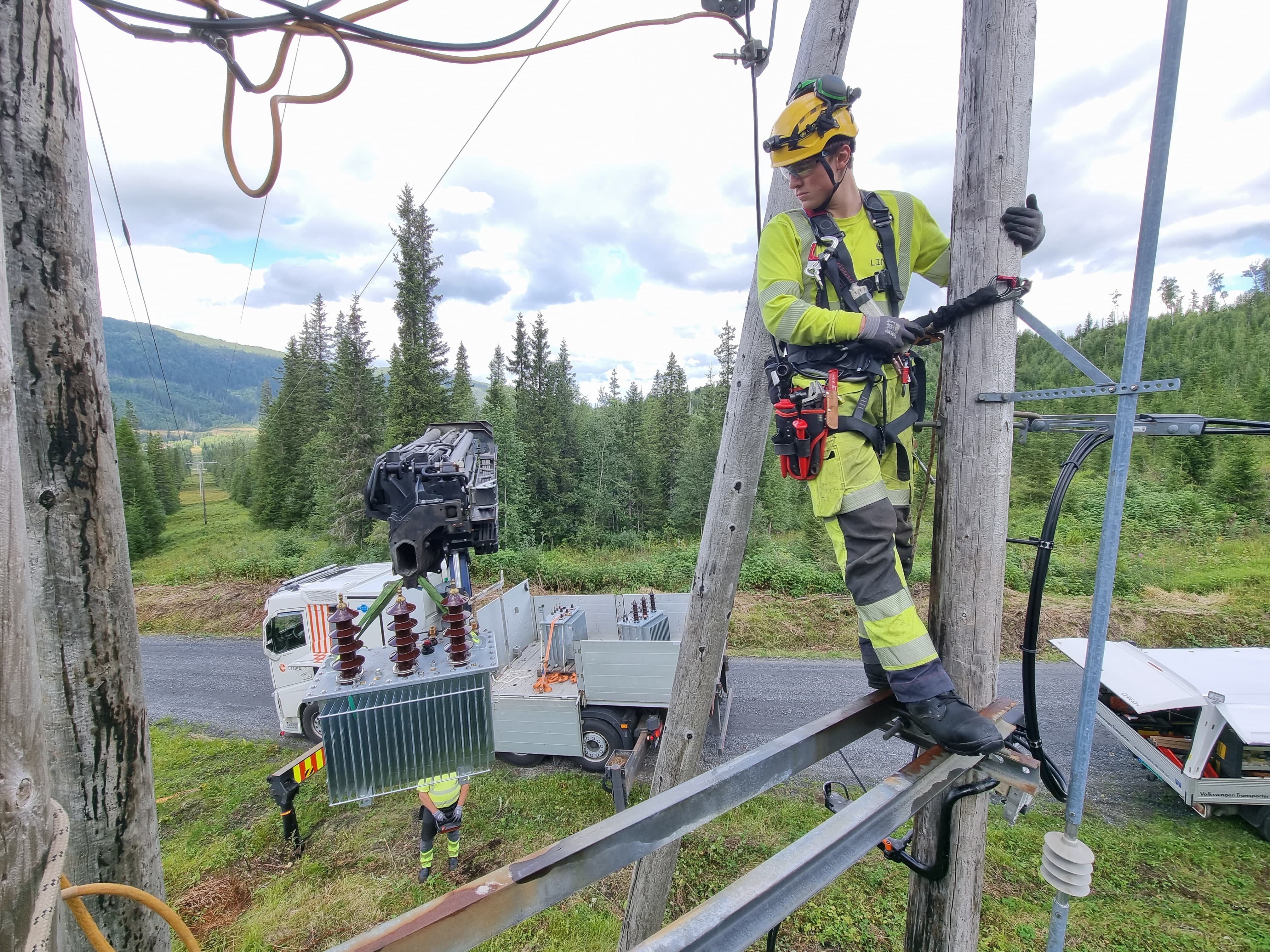 Kort strømstans i dag i forbindelse med arbeid.