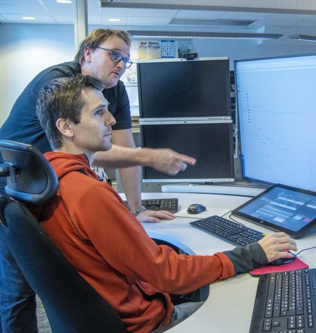 Travelt på Driftssentralen det siste døgnet