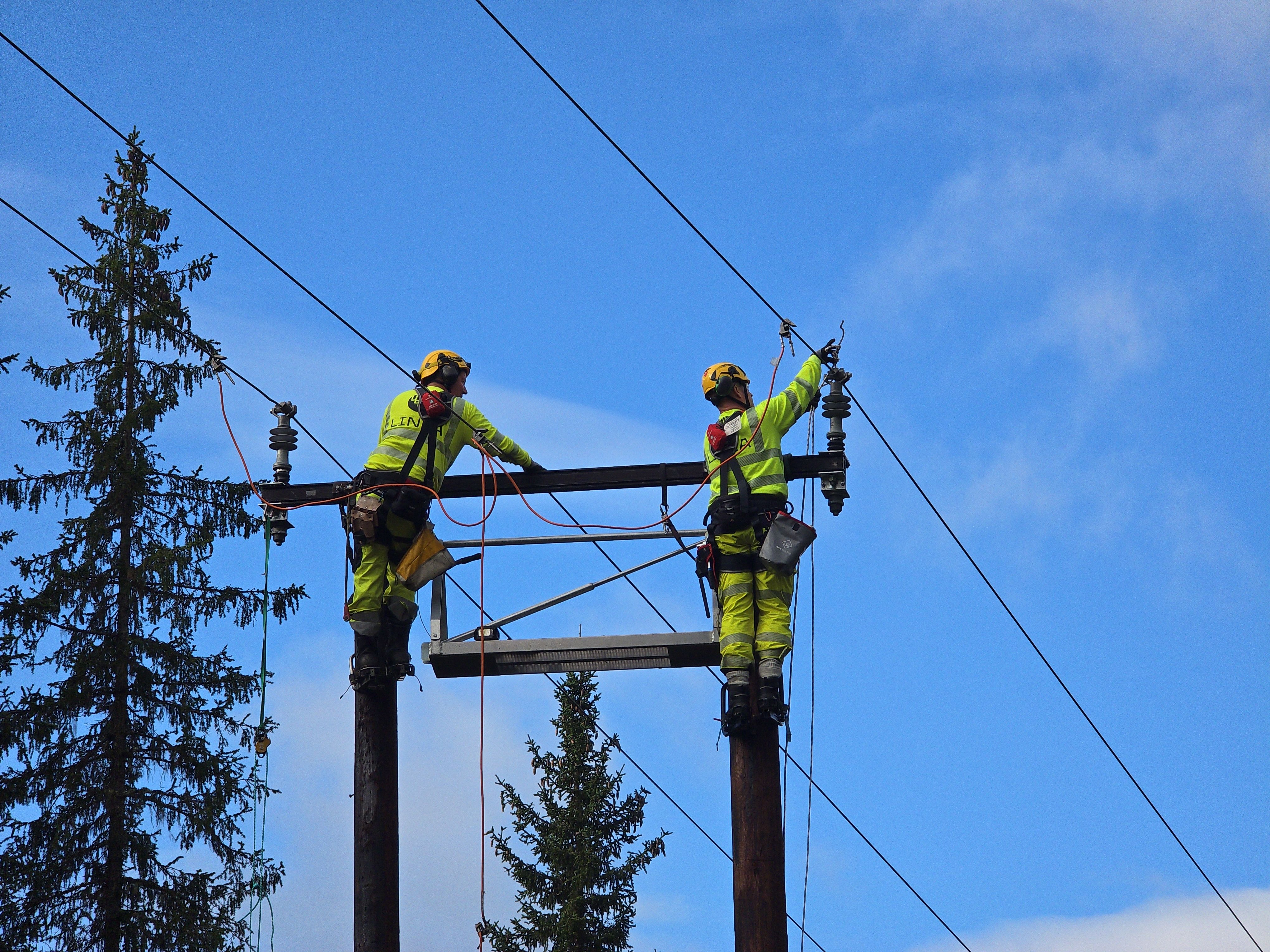 Linea monterer snøfjerningsmodul 
