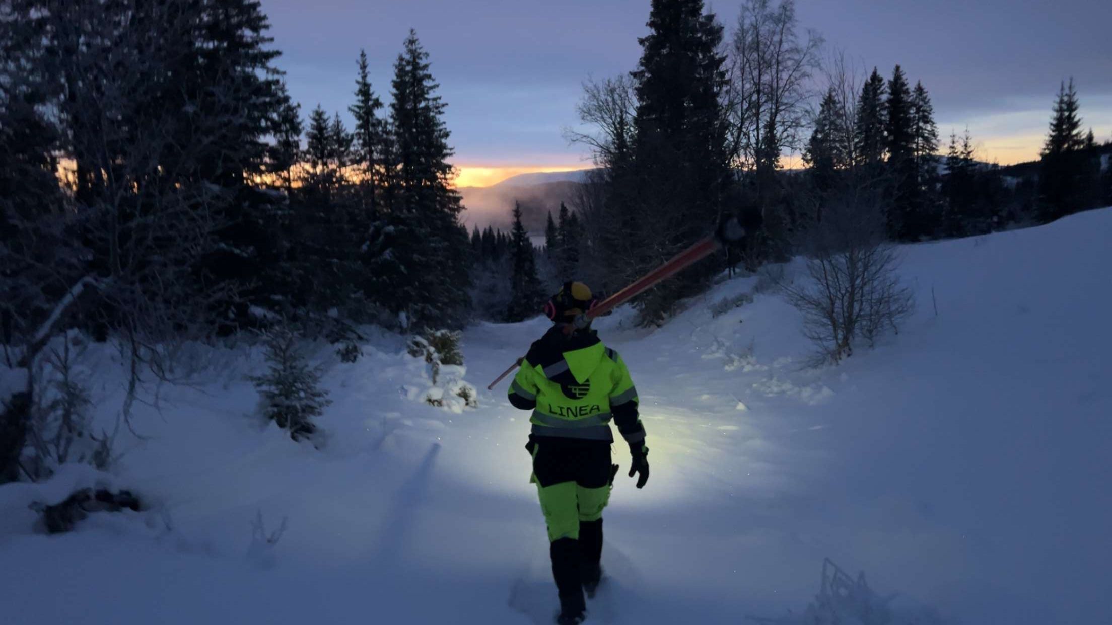 Har ikke bare vært kaldt for våre montører