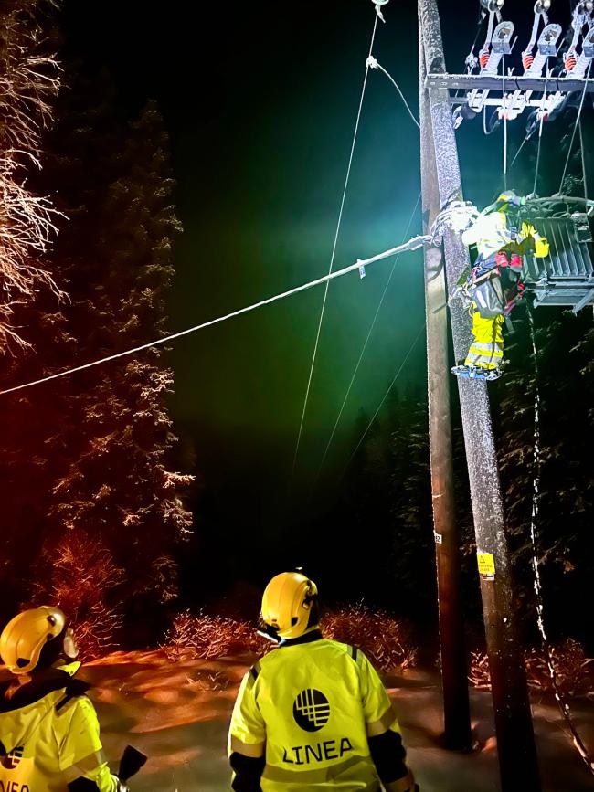 Montører under feilretting