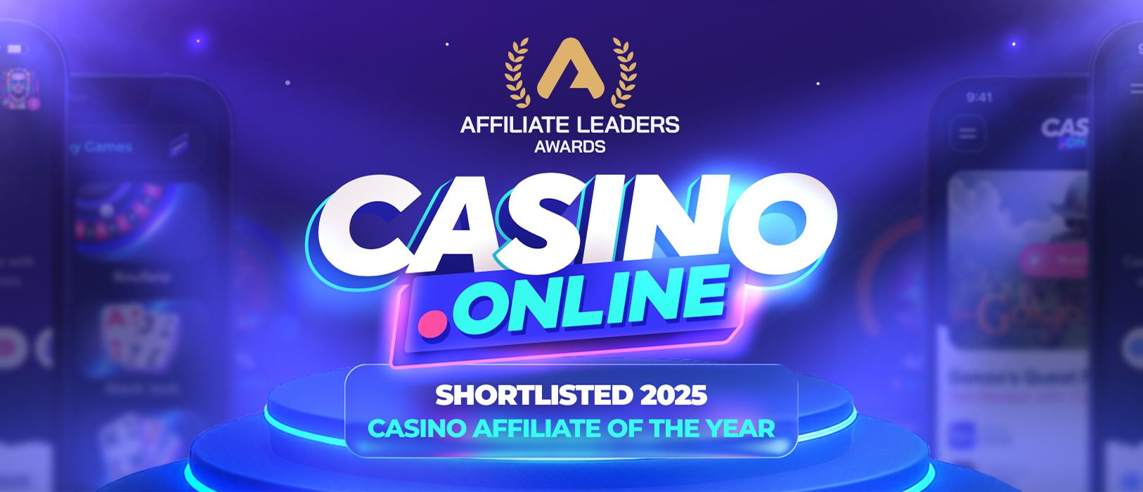 Casino.online Shortlisted for Casino Affiliate of the Year 2025