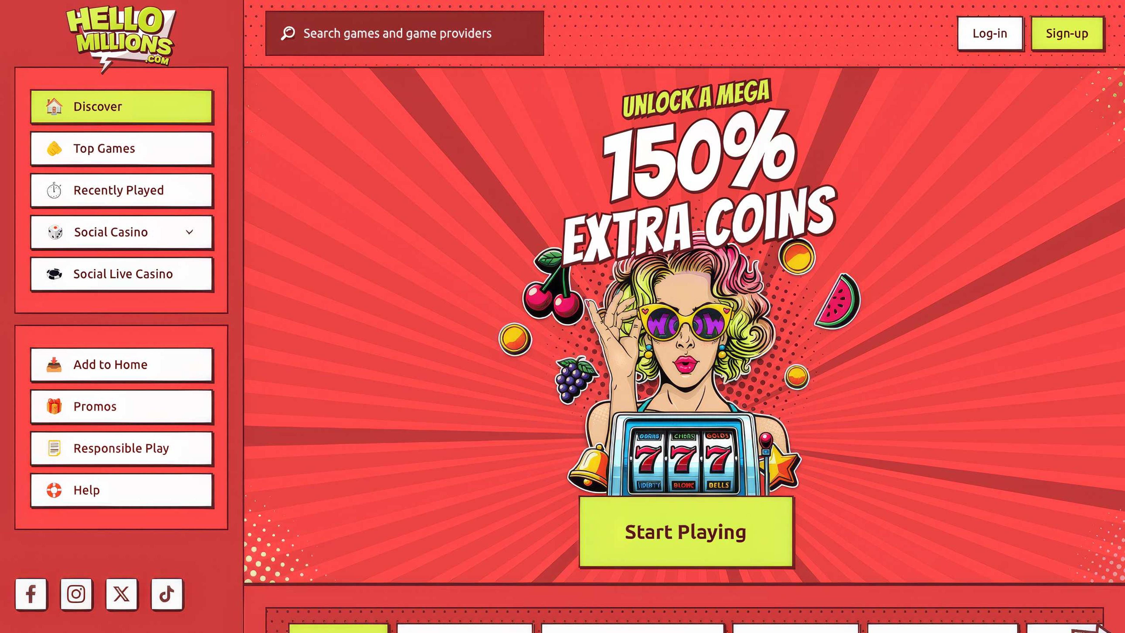 Hello Millions desktop screenshot 1