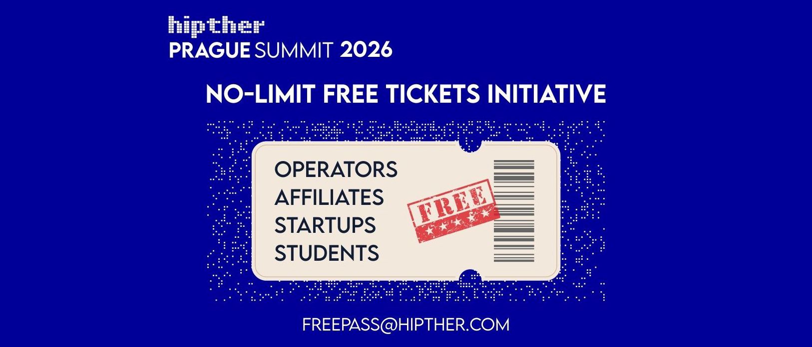HIPTHER Prague 2026: No-limit Free Summit Tickets