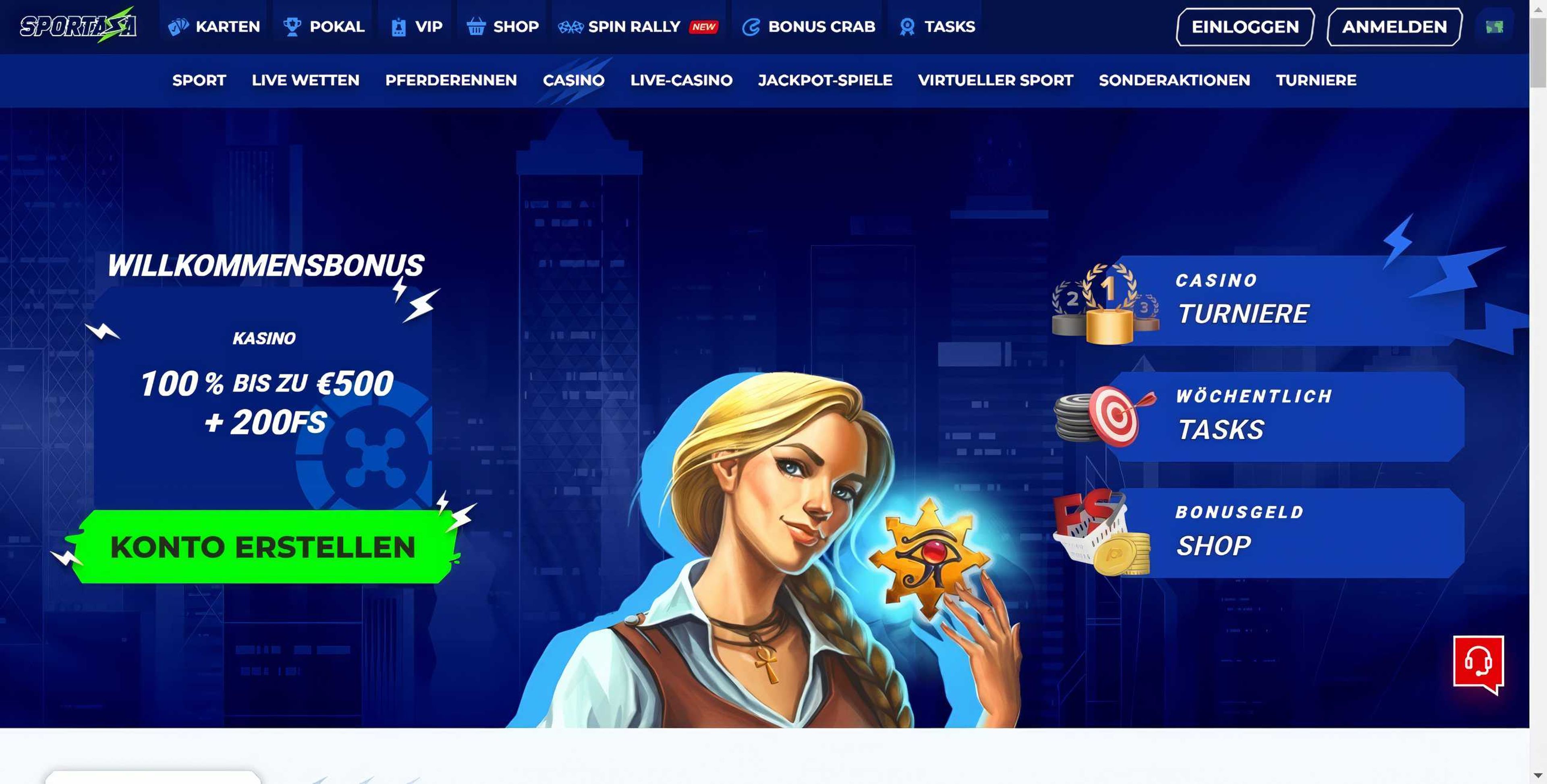 Sportaza desktop screenshot 1