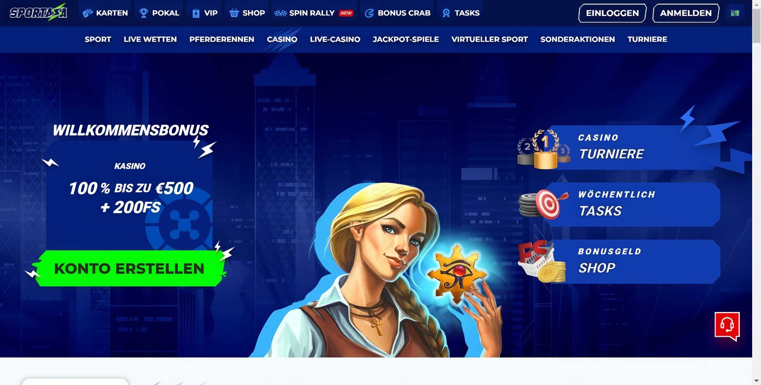 Sportaza desktop screenshot 1