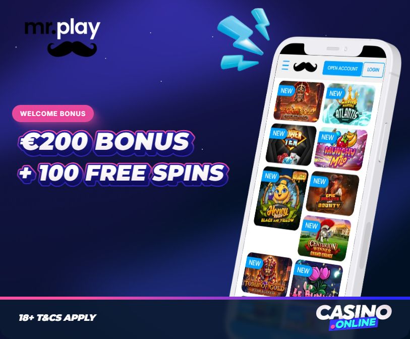 Mr.Play Casino Welcome Bonus