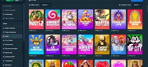 Stake.com desktop screenshot 2