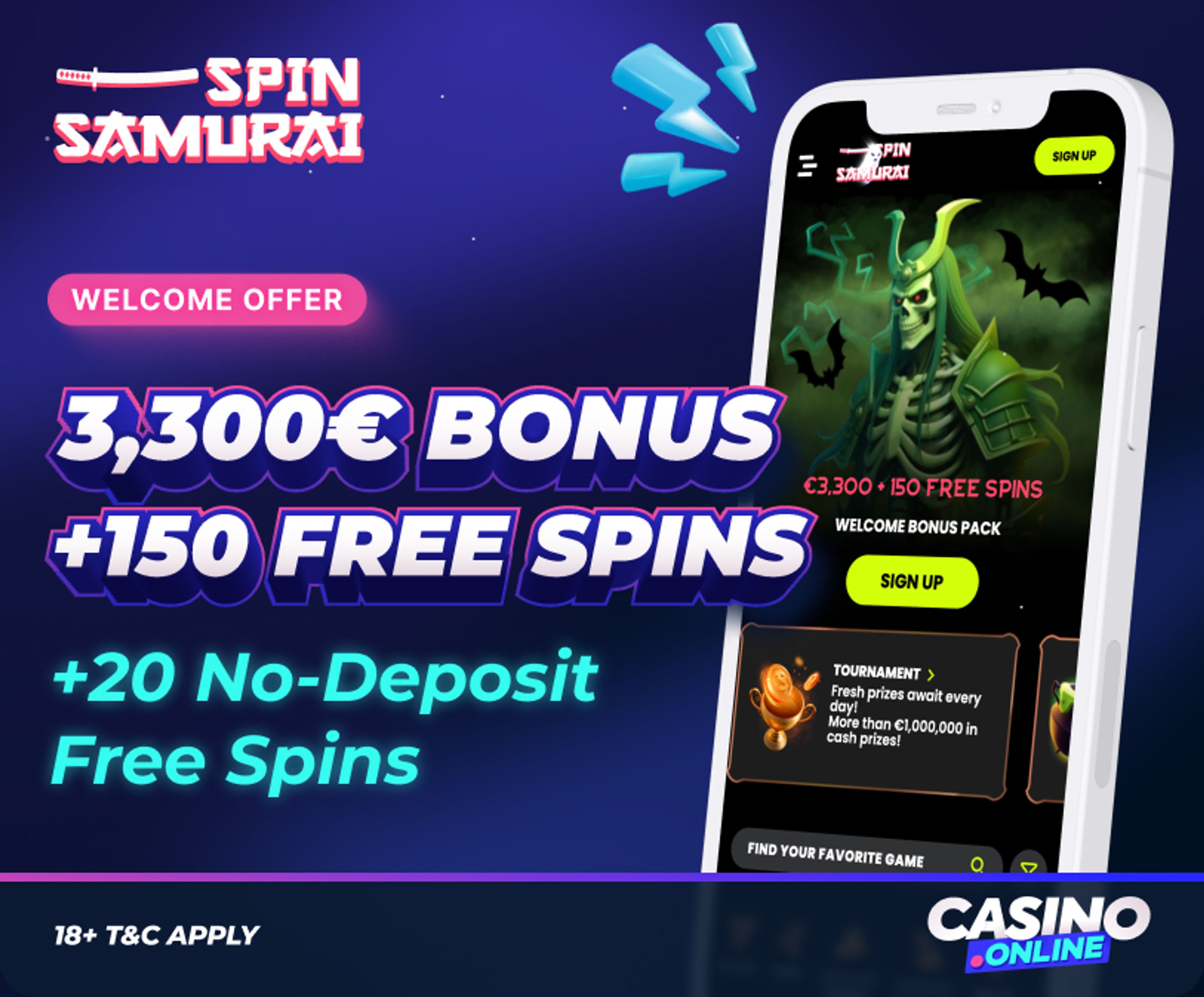 spin samurai welcome offer