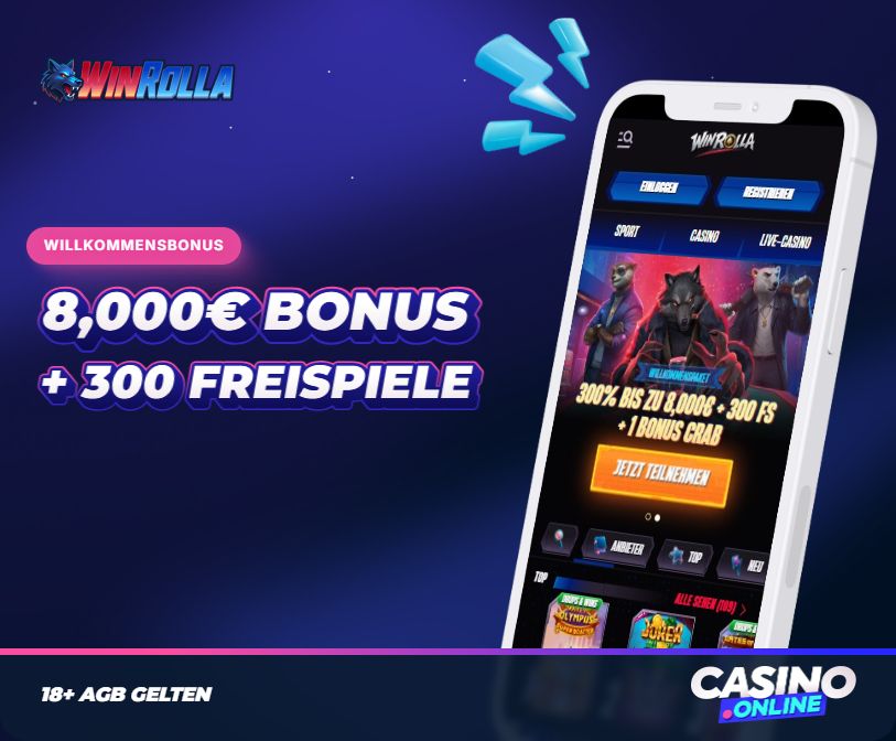 Winrolla Willkommensbonus