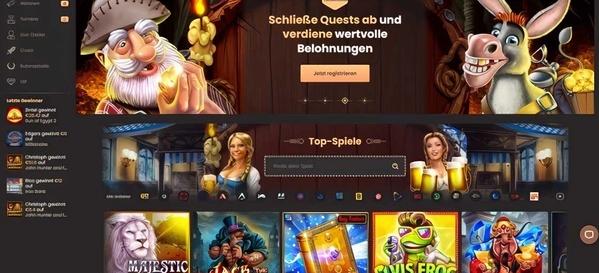 National Casino desktop screenshot 1