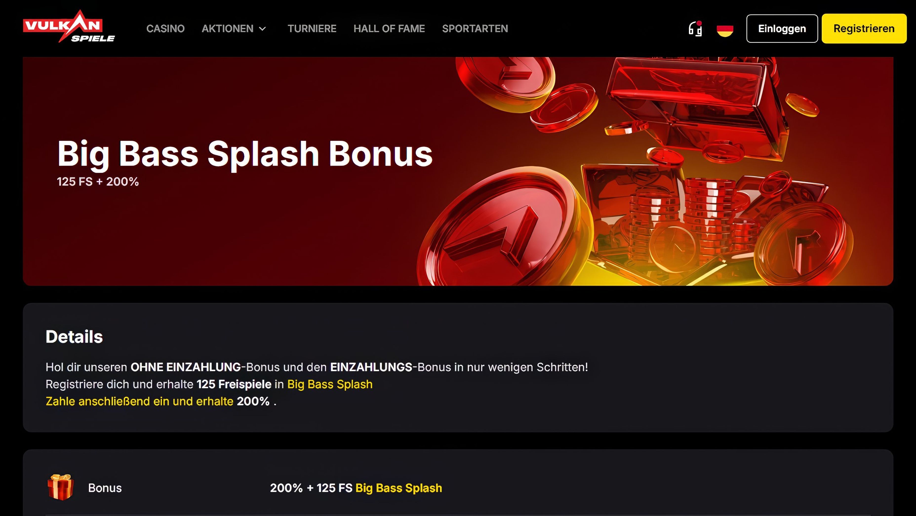 VulkanSpiele desktop screenshot 1