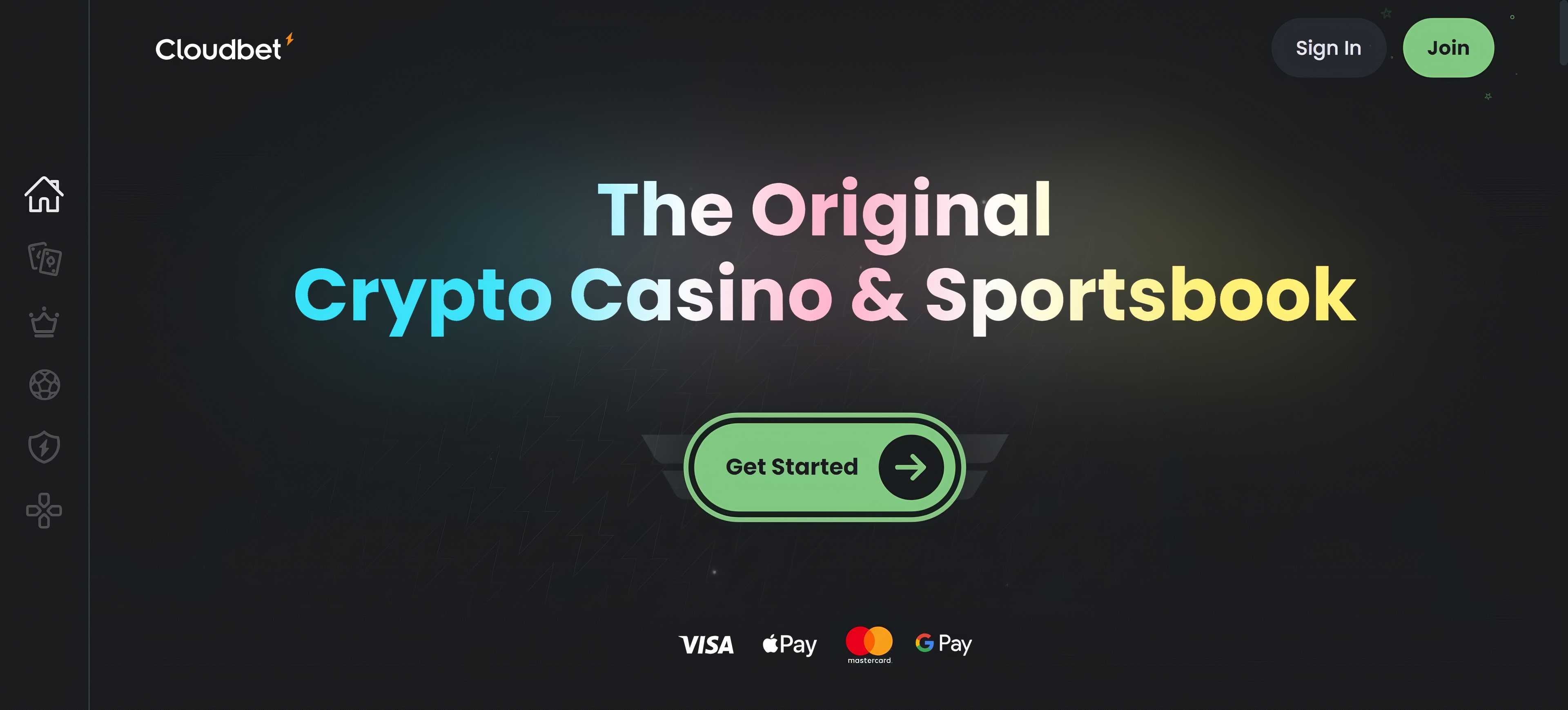 Cloudbet desktop screenshot 2