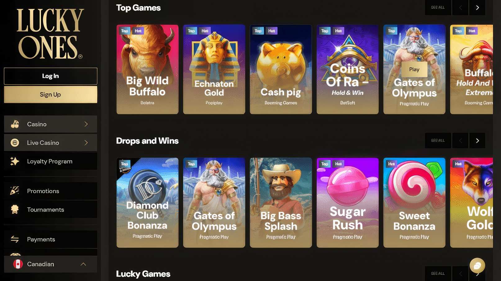 Lucky Ones desktop screenshot 2