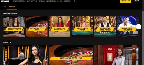 BWin Casino Games