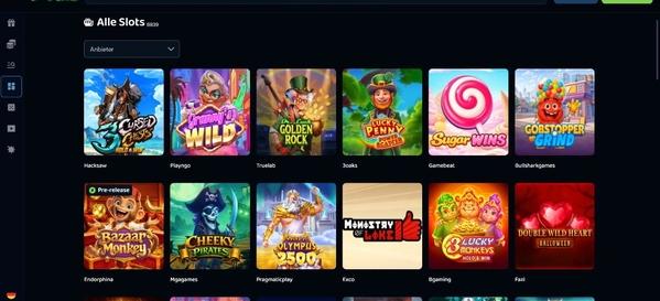 Pike Casino Slots Desktop