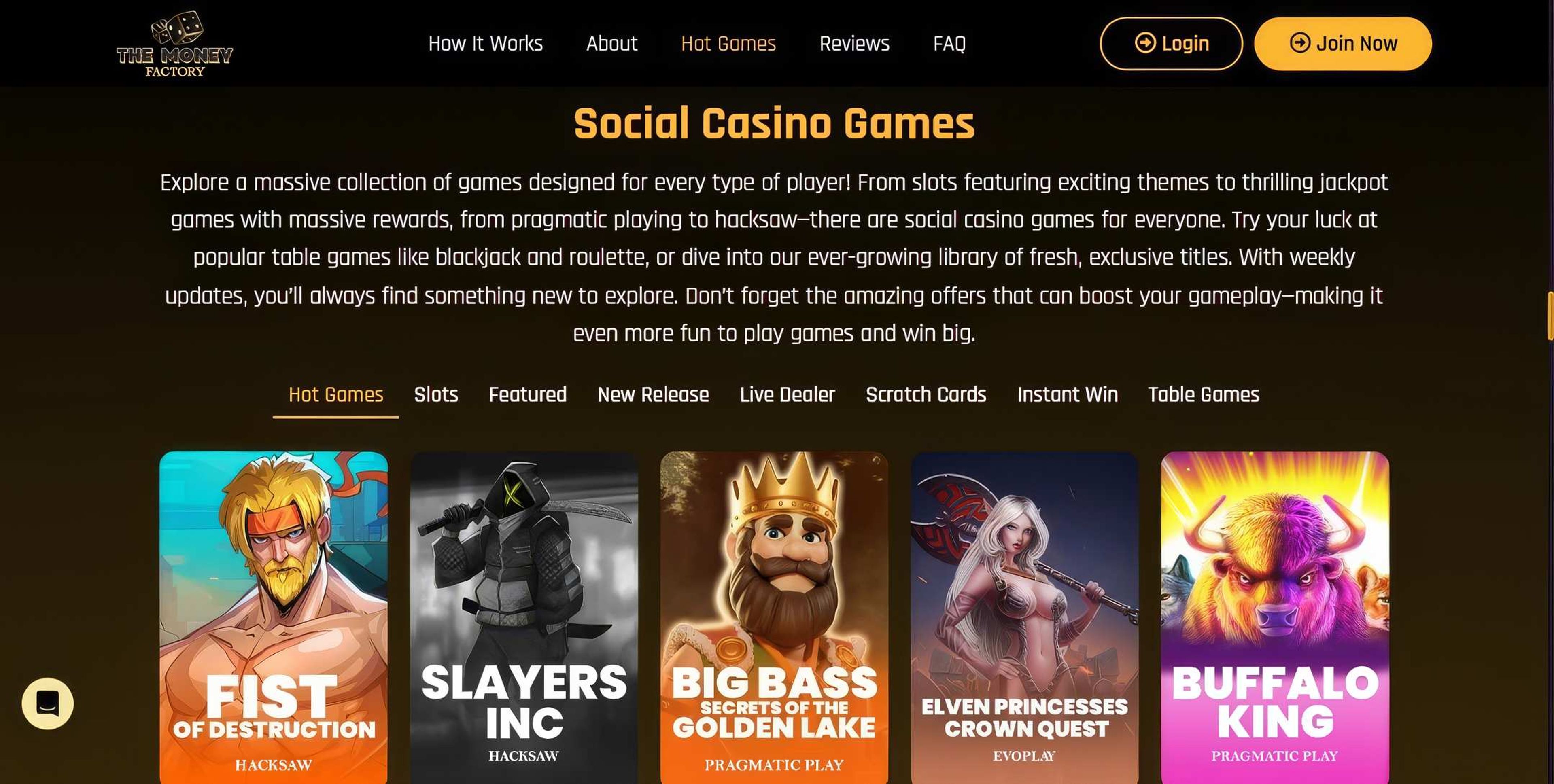 The Money Factory desktop screenshot 2