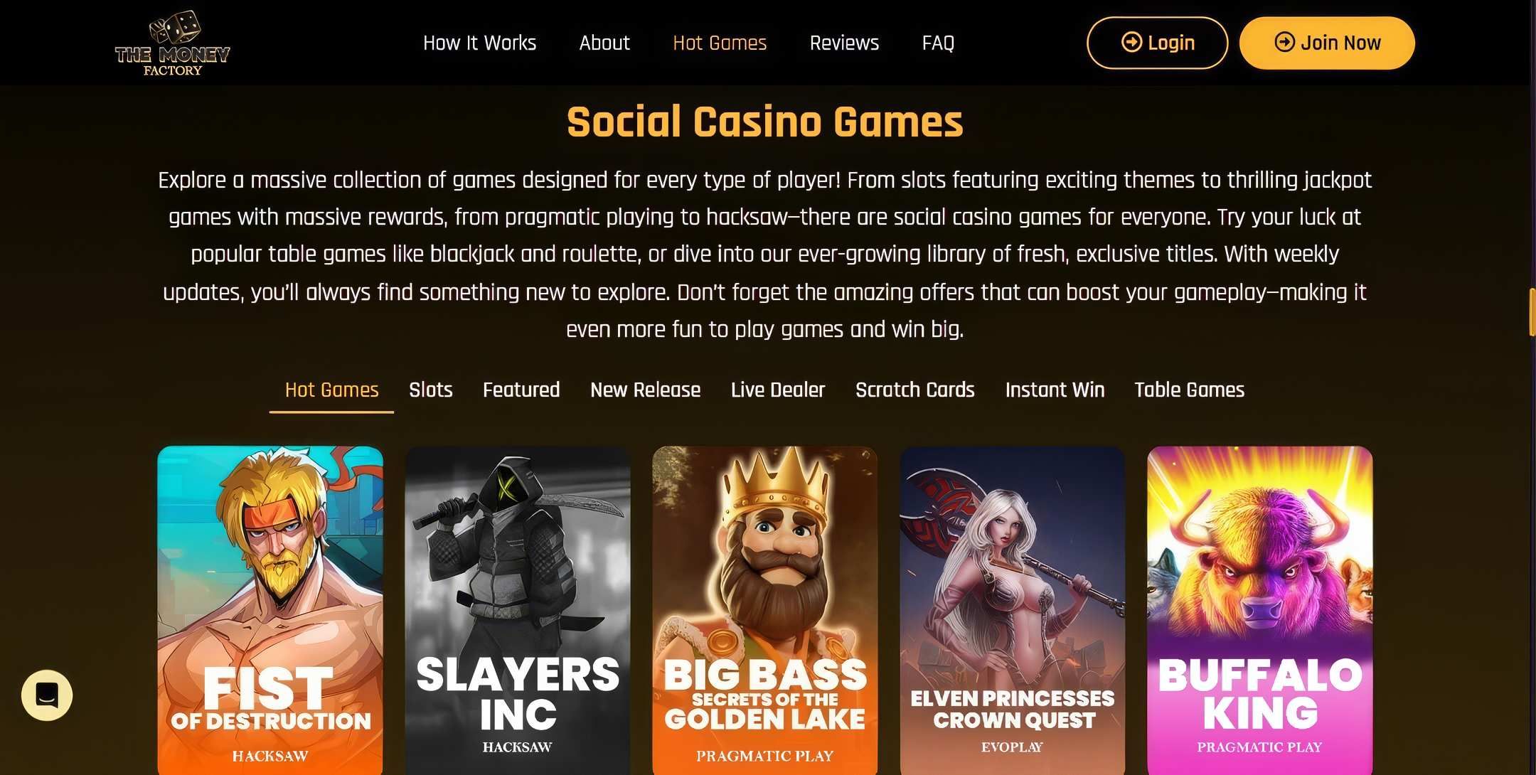 The Money Factory desktop screenshot 2