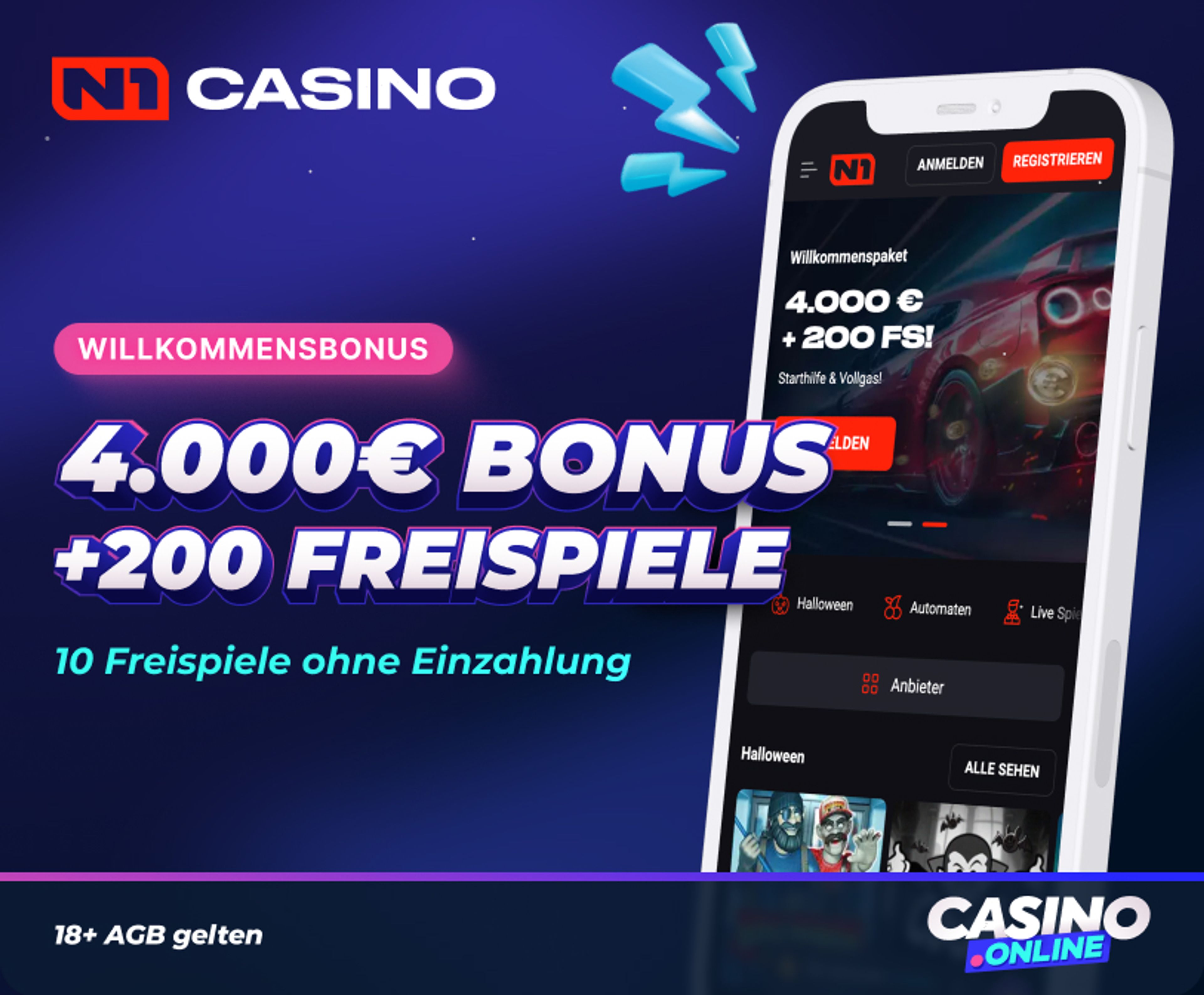 N1 Casino Willkommensbonus